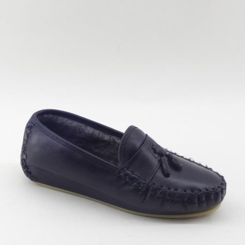 4T4 PANTOFFEL BLAUW