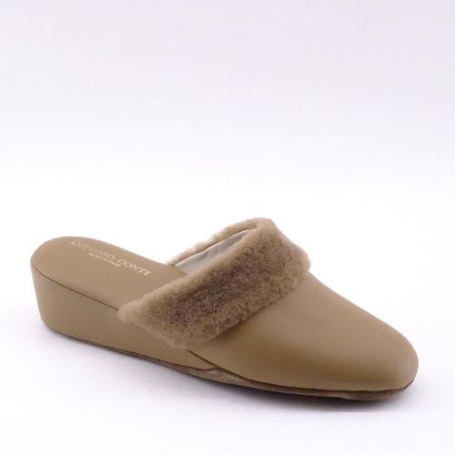 ANTONIO CONTI PANTOFFEL BEIGE
