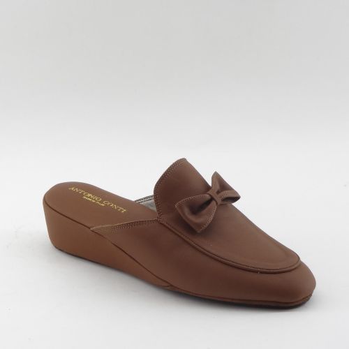 ANTONIO CONTI PANTOFFEL COGNAC