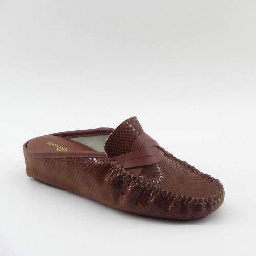 ANTONIO CONTI PANTOFFEL COGNAC
