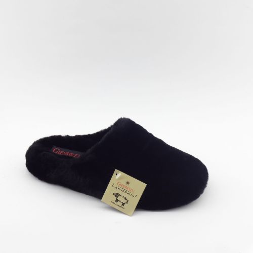 BAMANELLOS PANTOFFEL ZWART