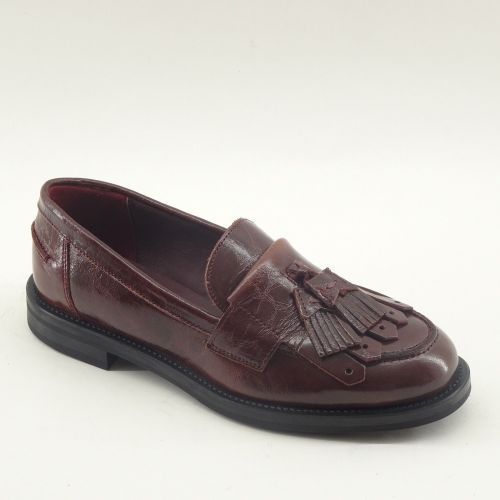 FRAU MOCASSIN BORDEAUX