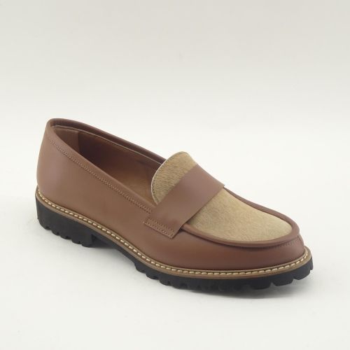 F.ROSANA MOCASSIN COGNAC