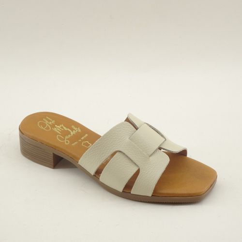 MY SANDALS MUILTJE BEIGE