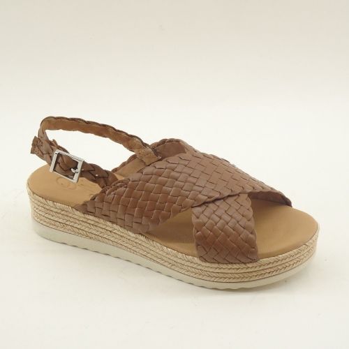 MY SANDALS SANDAAL COGNAC