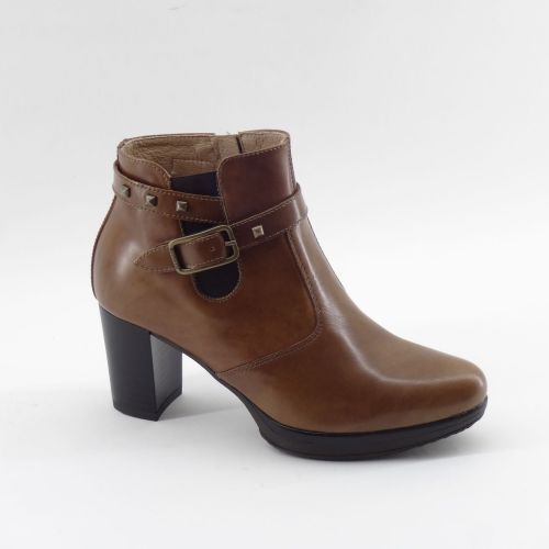 NERO GIARDINI KORT LAARSJE COGNAC