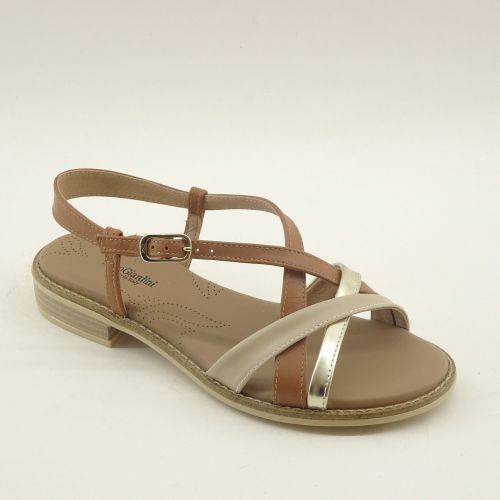 NERO GIARDINI SANDAAL COGNAC