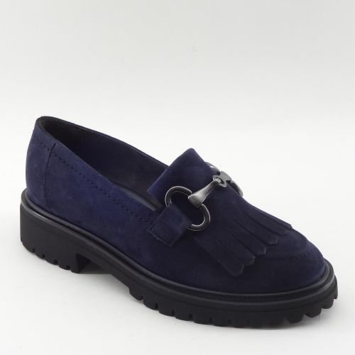 PAUL GREEN MOCASSIN BLAUW