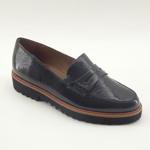 PAUL GREEN MOCASSIN ZWART