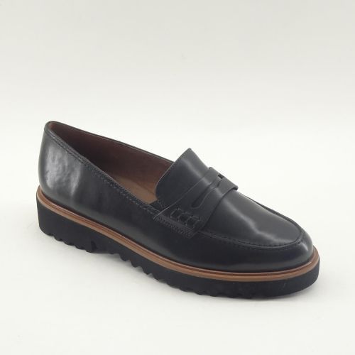 PAUL GREEN MOCASSIN ZWART