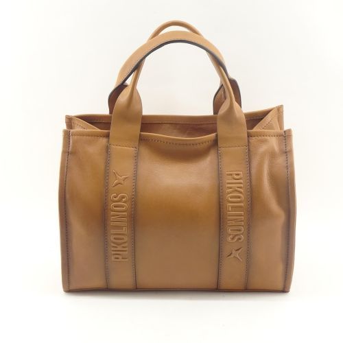 PIKOLINOS HANDTAS COGNAC