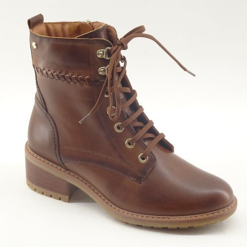 PIKOLINOS KORT LAARSJE COGNAC