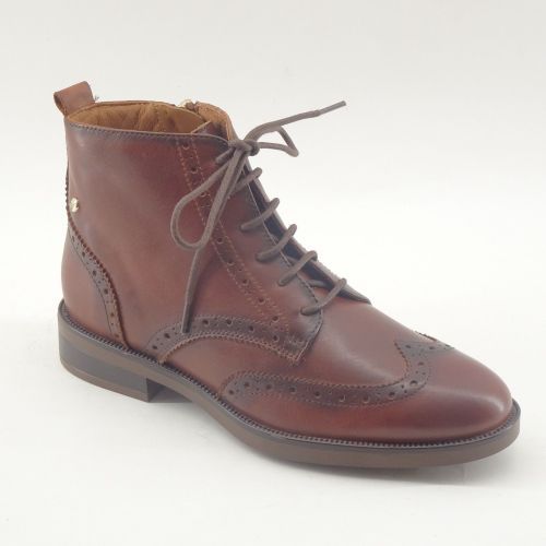 PIKOLINOS KORT LAARSJE COGNAC