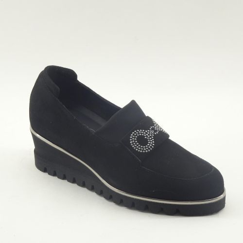 SCOLARO MOCASSIN ZWART