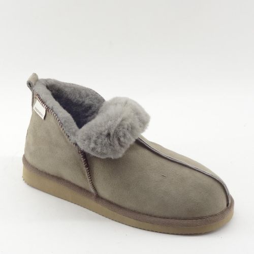 SHEPHERD PANTOFFEL TAUPE
