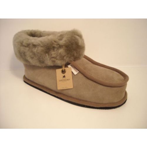 SHEPHERD PANTOFFEL LICHT GRIJS