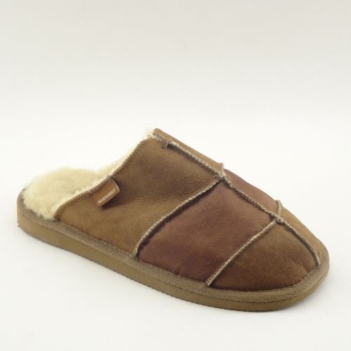 SHEPHERD PANTOFFEL COGNAC