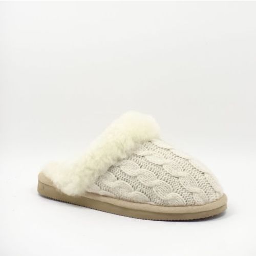 SHEPHERD PANTOFFEL BEIGE