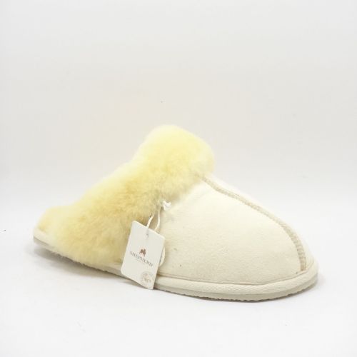 SHEPHERD PANTOFFEL ECRU