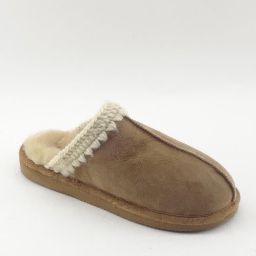 SHEPHERD PANTOFFEL COGNAC