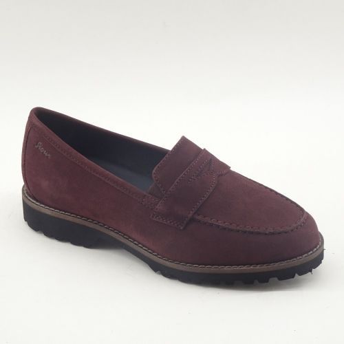 SIOUX MOCASSIN BORDEAUX