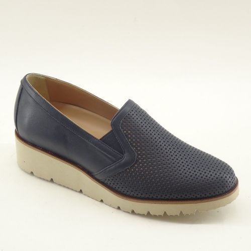 VITULLI MOCASSIN BLAUW