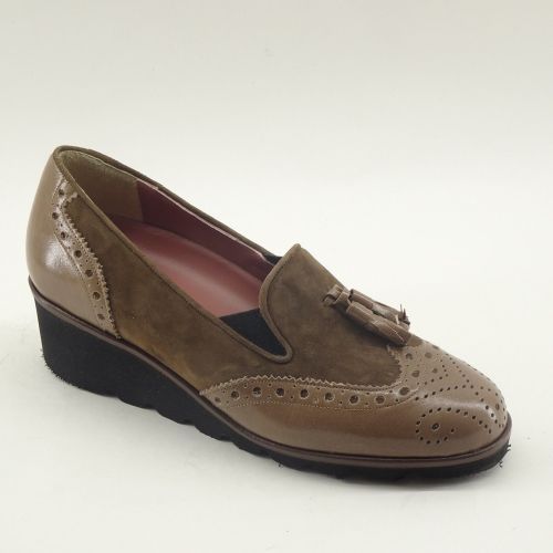 VITULLI MOCASSIN COGNAC