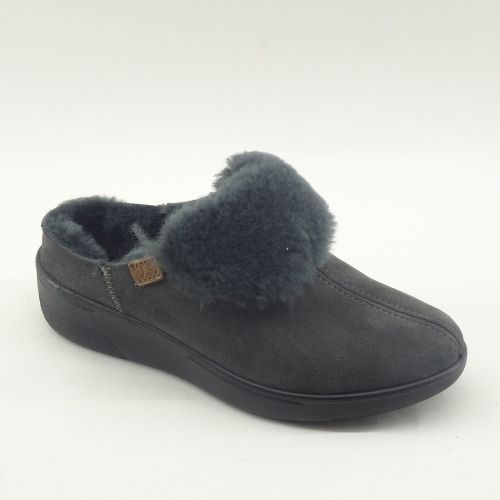 WESTLAND/ROMIKA PANTOFFEL ANTRACIET